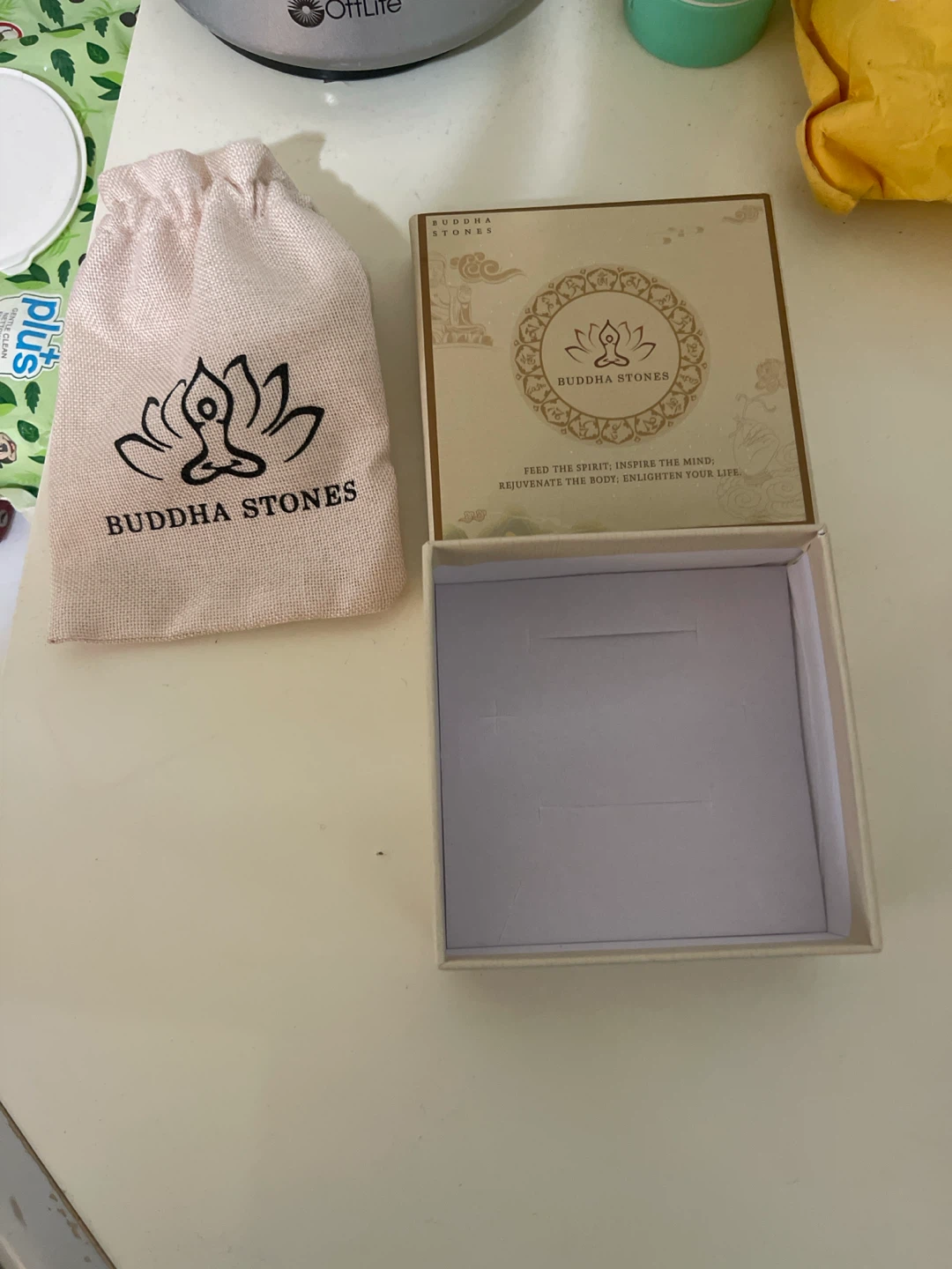 Buddha Stones Gift Box and Pouch