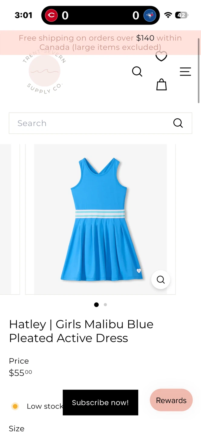 Hatley girls size 10 tennis dress