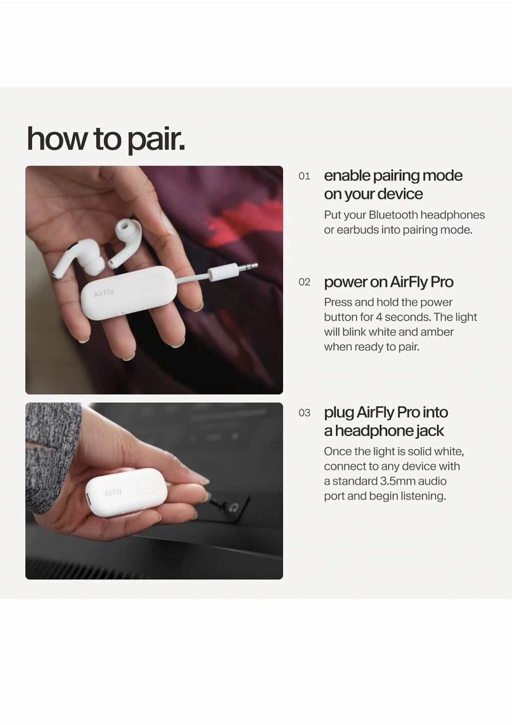 Twelve South AirFly Pro Wireless Audio Transmitter - photo 4