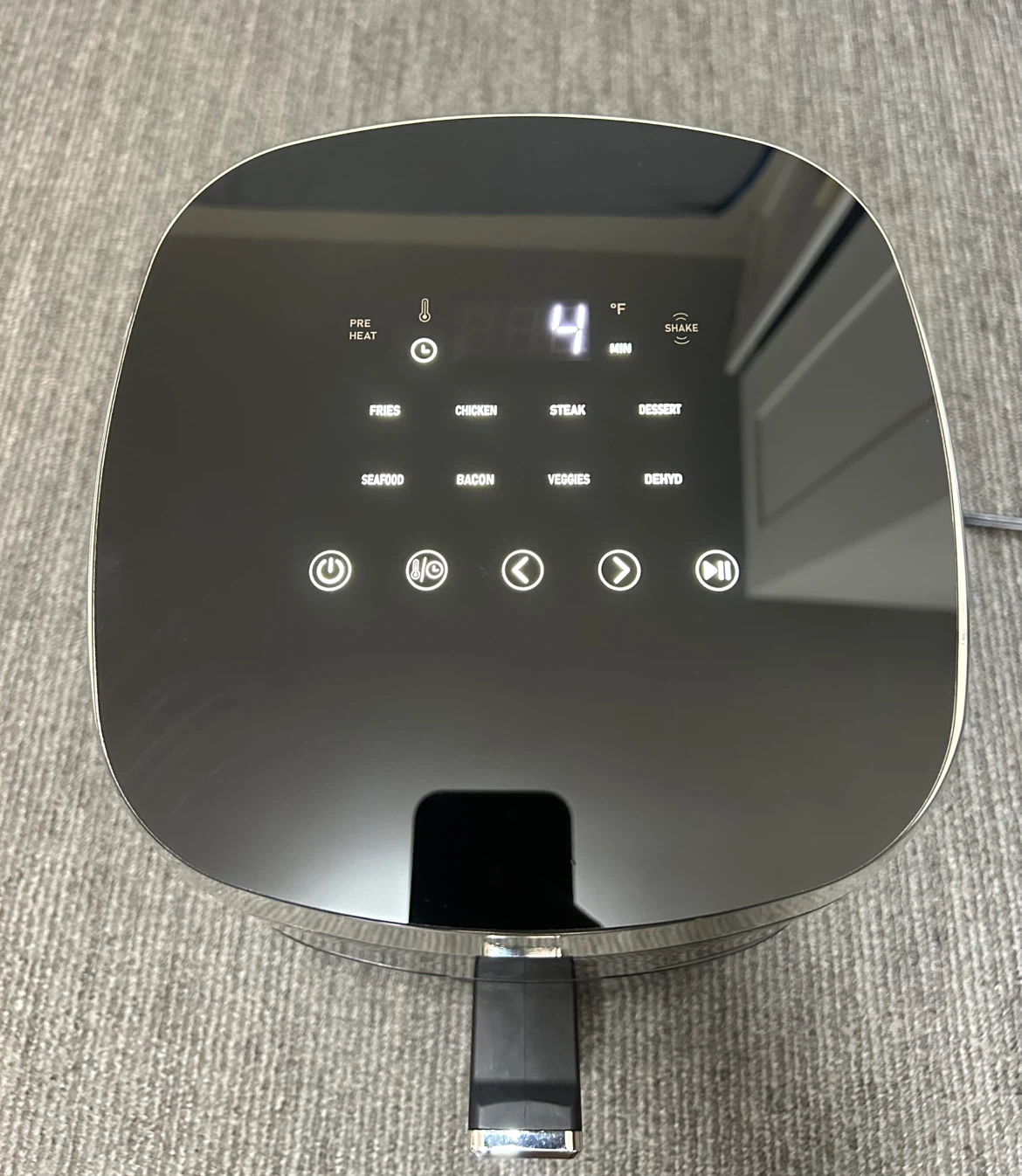 Black Digital Air Fryer - photo 2