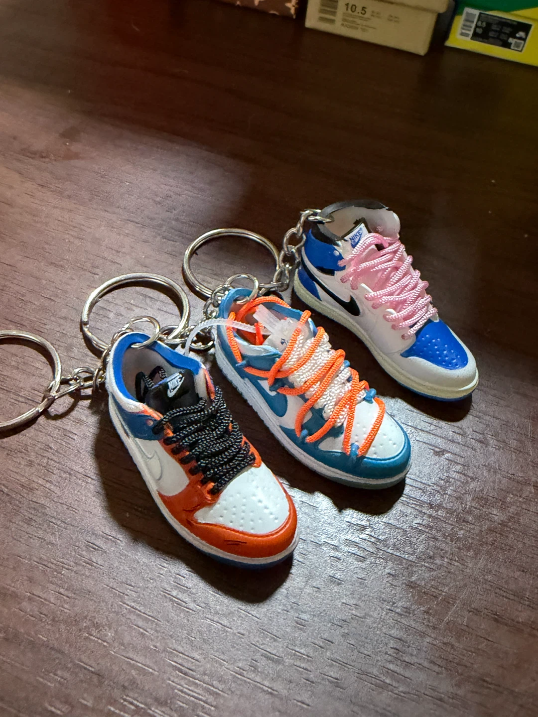 Nike Mini Sneaker Keychains