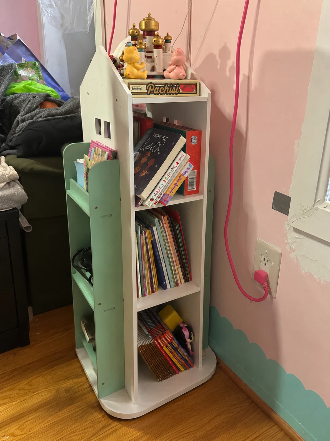 360 Rotating Children's Bookshelf