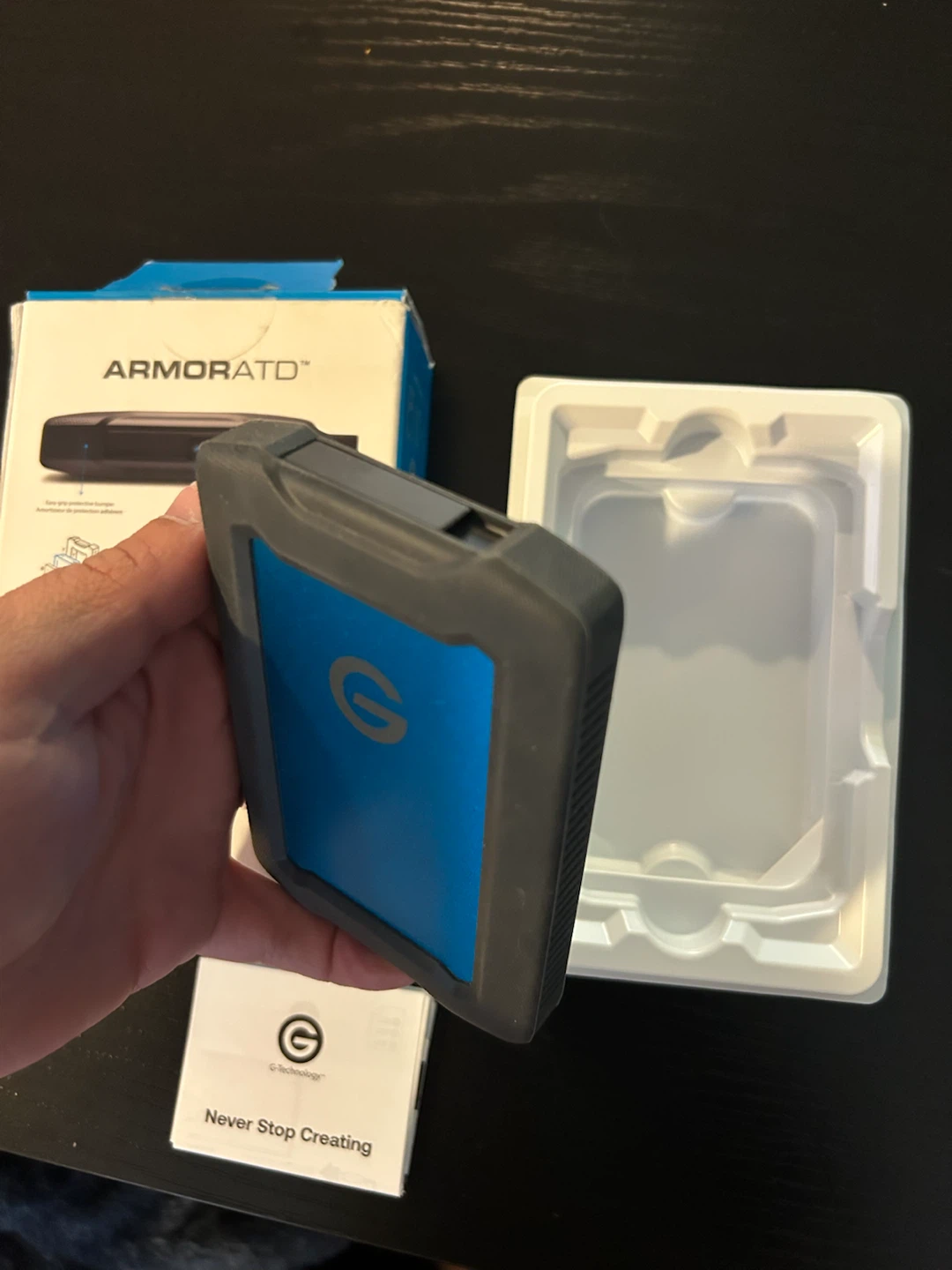 G-Technology ArmorATD 2TB Rugged External Hard Drive - photo 3