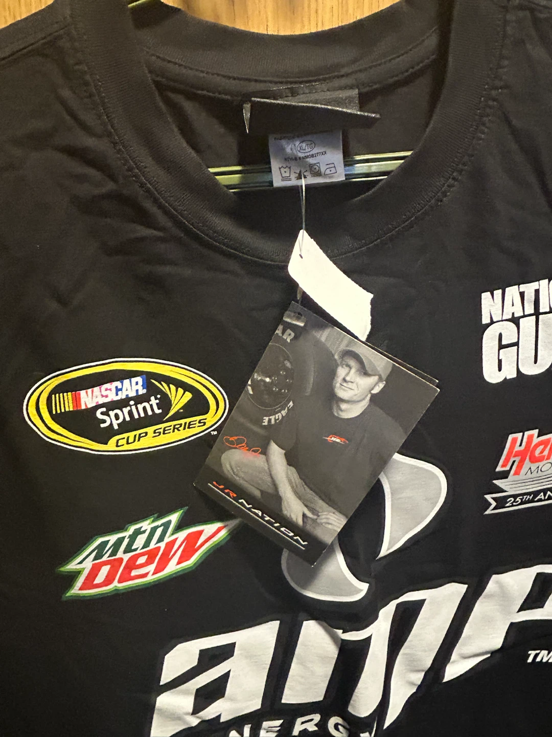 JR Nation NASCAR Amp Energy T-Shirt XL - photo 3