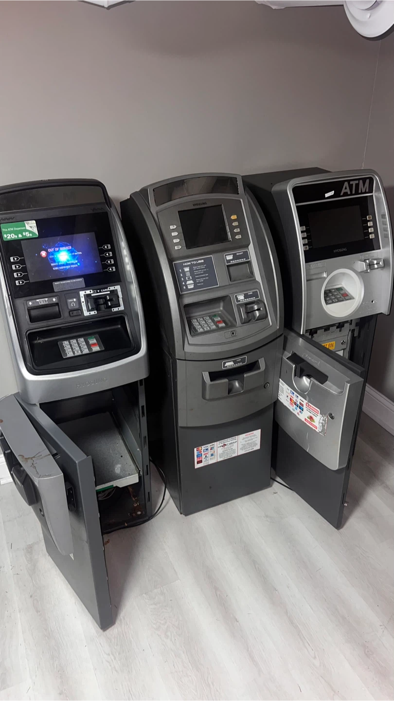 Hyosung ATM machines (No Keys) (As Is)