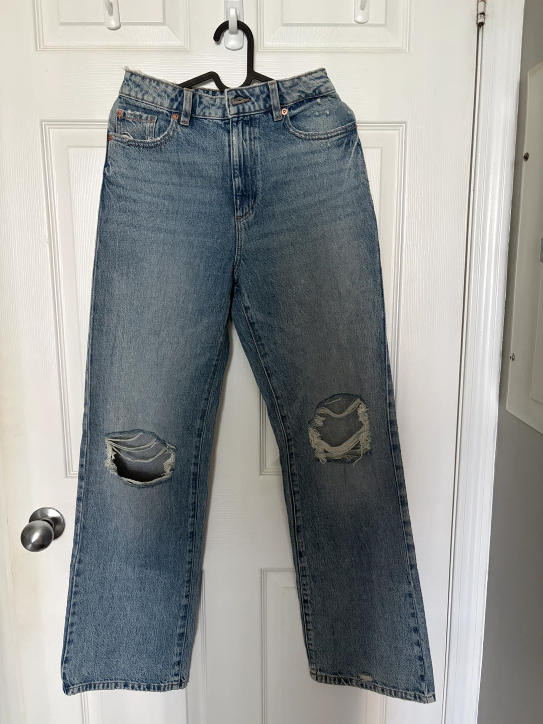 Garage Denim Wide Leg Jeans
