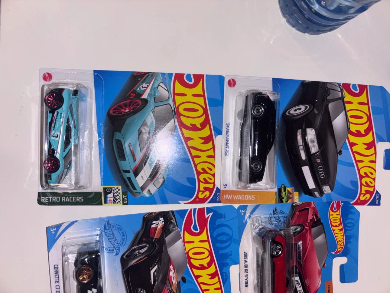 Collection of 8 Hot Wheels Die-Cast Cars