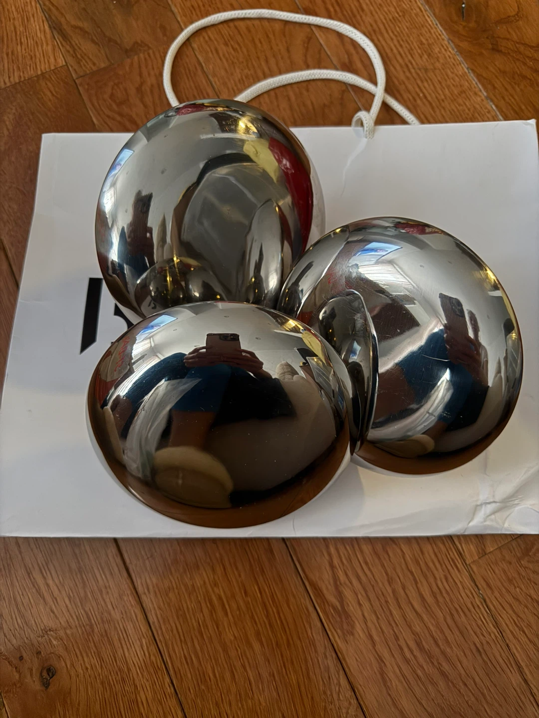 Set of 3 CB2 Cushion SS Coat Hooks
