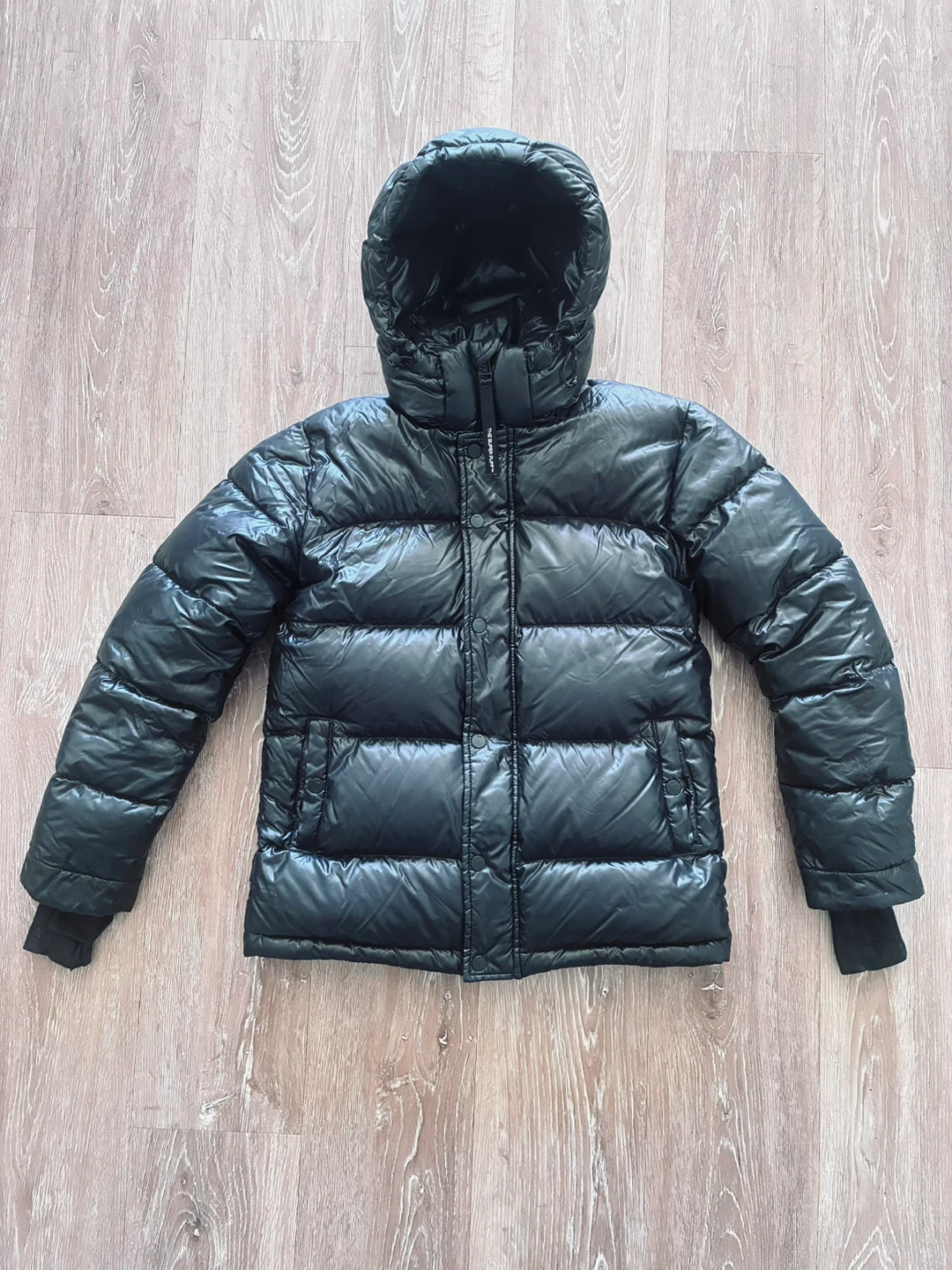 Tna Super Puff Jacket - High Gloss Black - 2XS