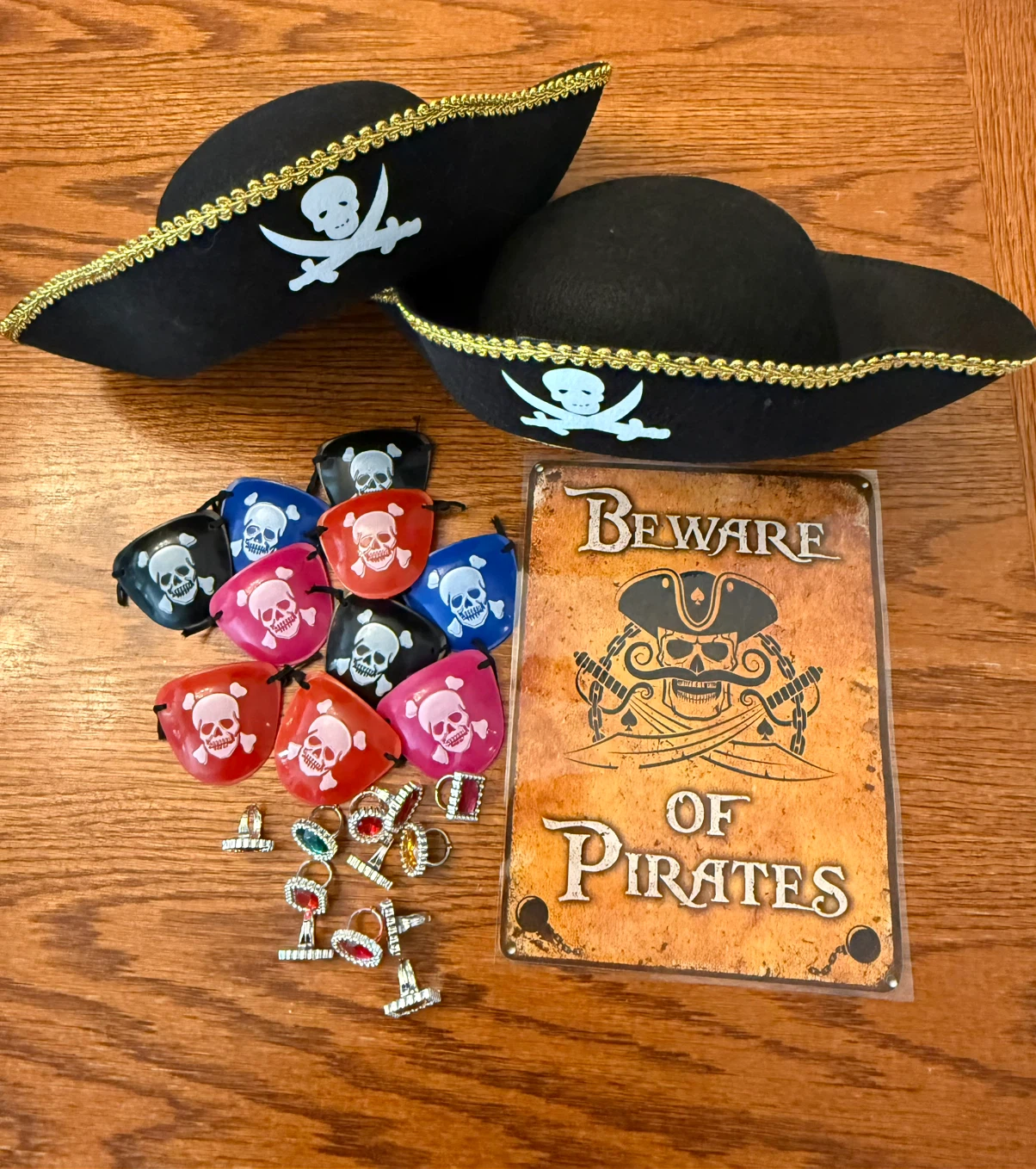 Pirate party supplies