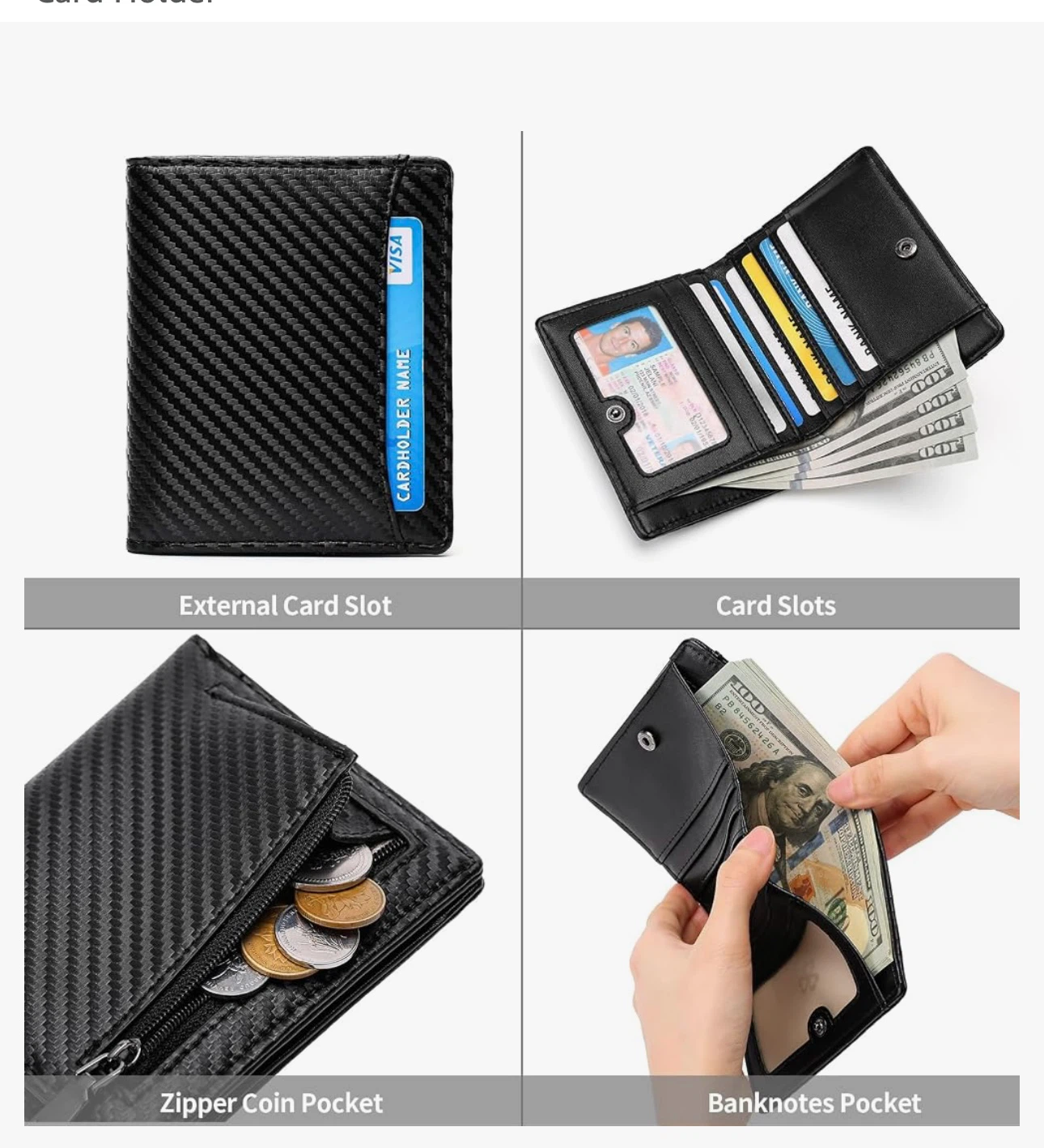 DIENQI RFID Blocking Wallet - photo 5