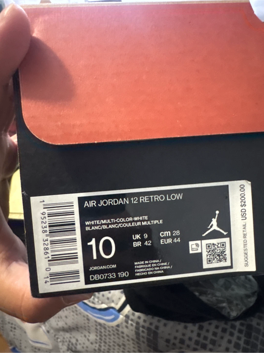 Air Jordan 12 Retro Low Sneakers Size 10 - photo 3