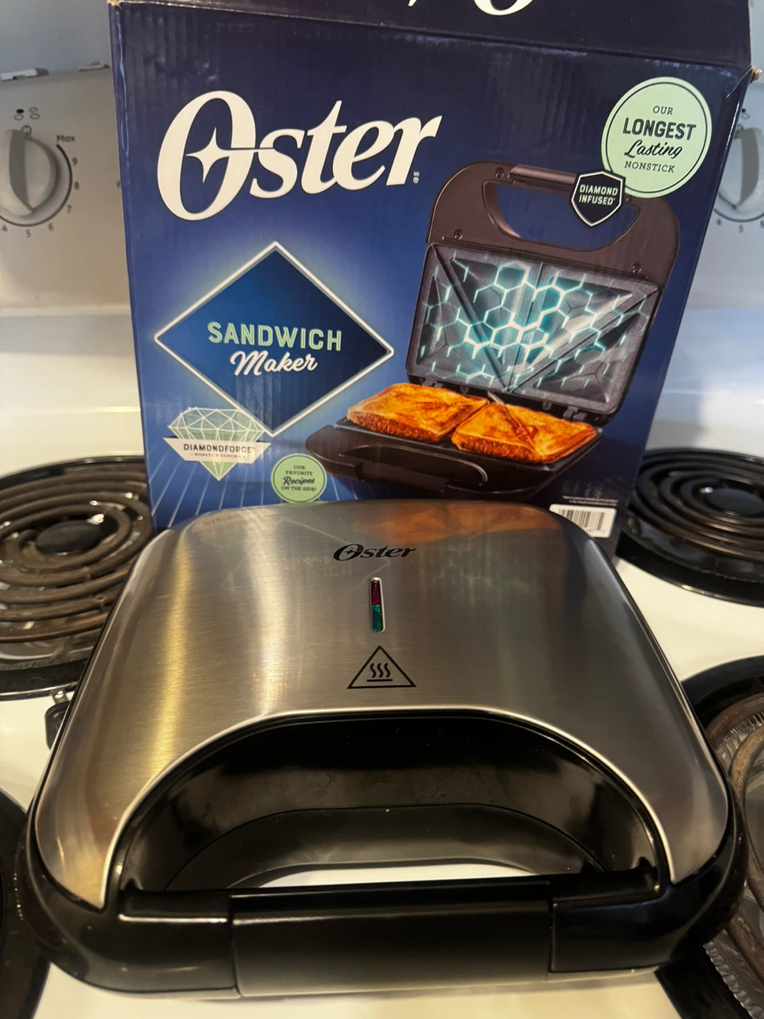 Oster DiamondForce Sandwich Maker