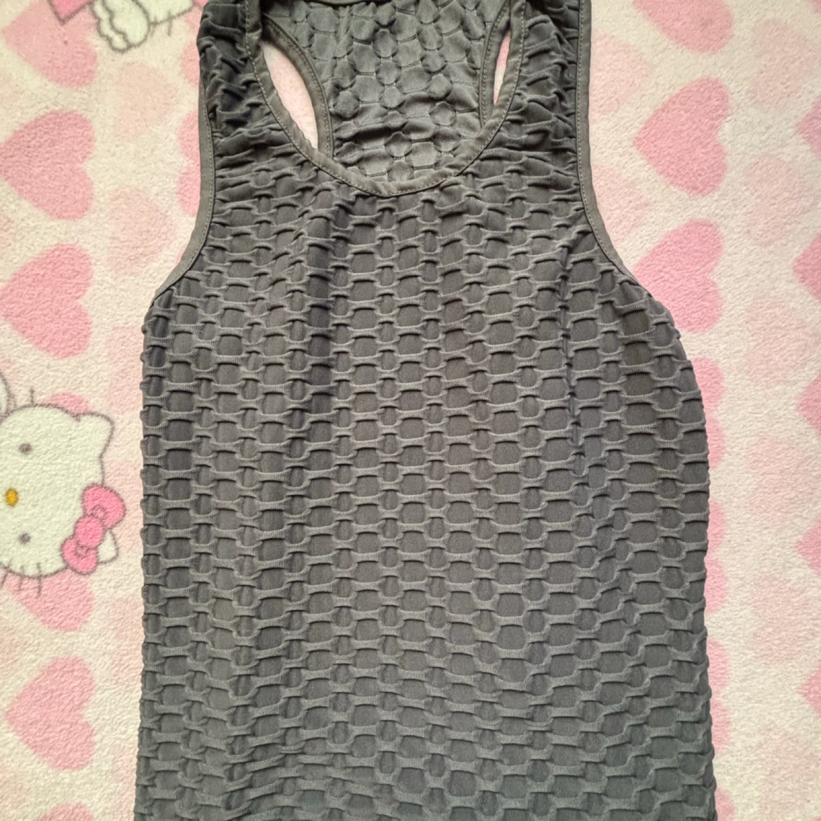 3-Piece Textured Activewear Set - *Size Women Medium/Grey* - photo 4