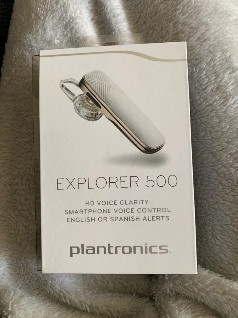 Plantronics Explorer 500 Bluetooth Headset, new in box