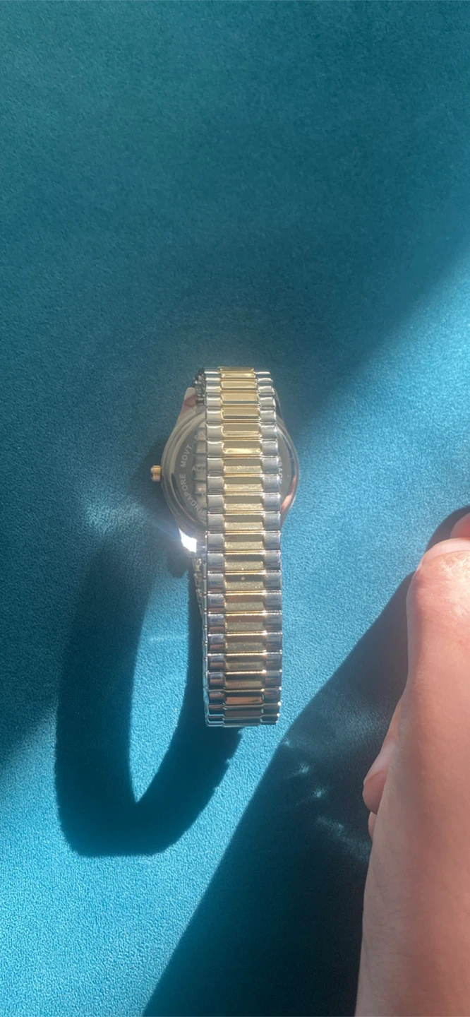 Accutime Quartz Two-Tone Watch - photo 2