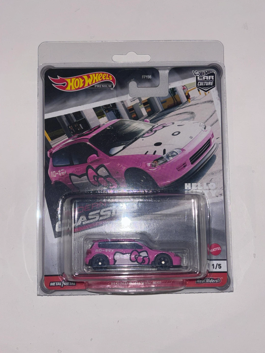 Hot Wheels Premium Hello Kitty Honda Civic EG