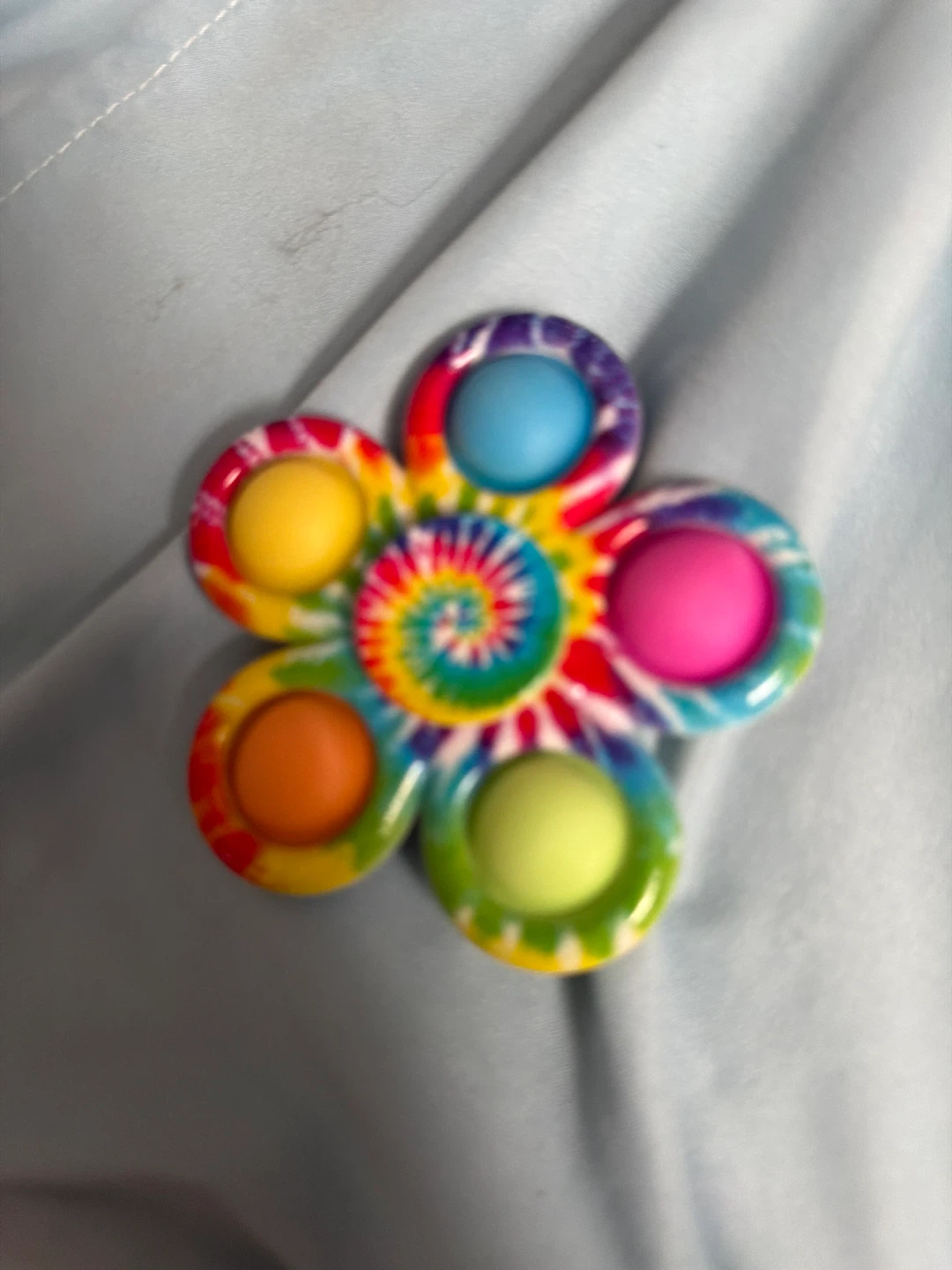 Tie-Dye Flower Fidget Popper