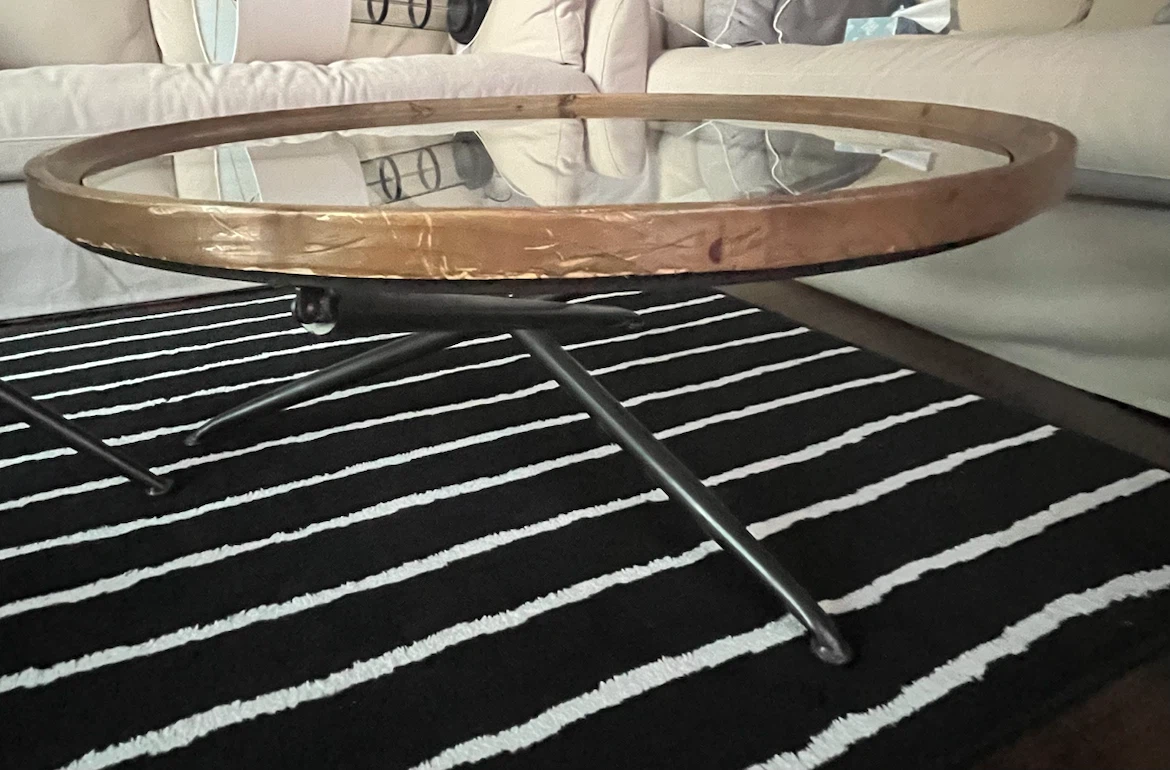 Set of Three Round Nesting Coffee Tables - photo 5