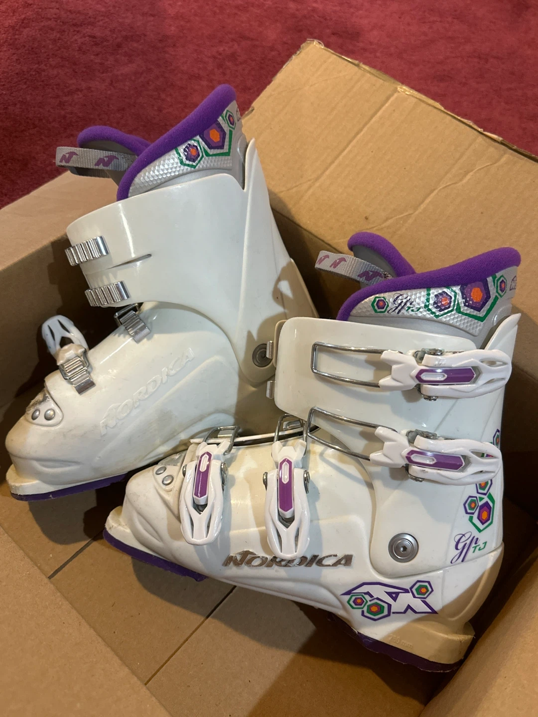 Nordica GP TJ Ski Boots Size 22.5