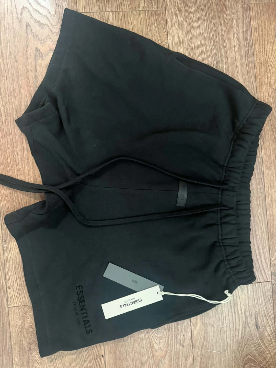 Essentials Fear of God Sweat Shorts Black - photo 2