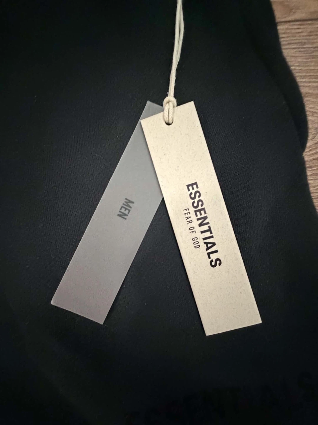Essentials Fear of God Sweat Shorts Black - photo 3