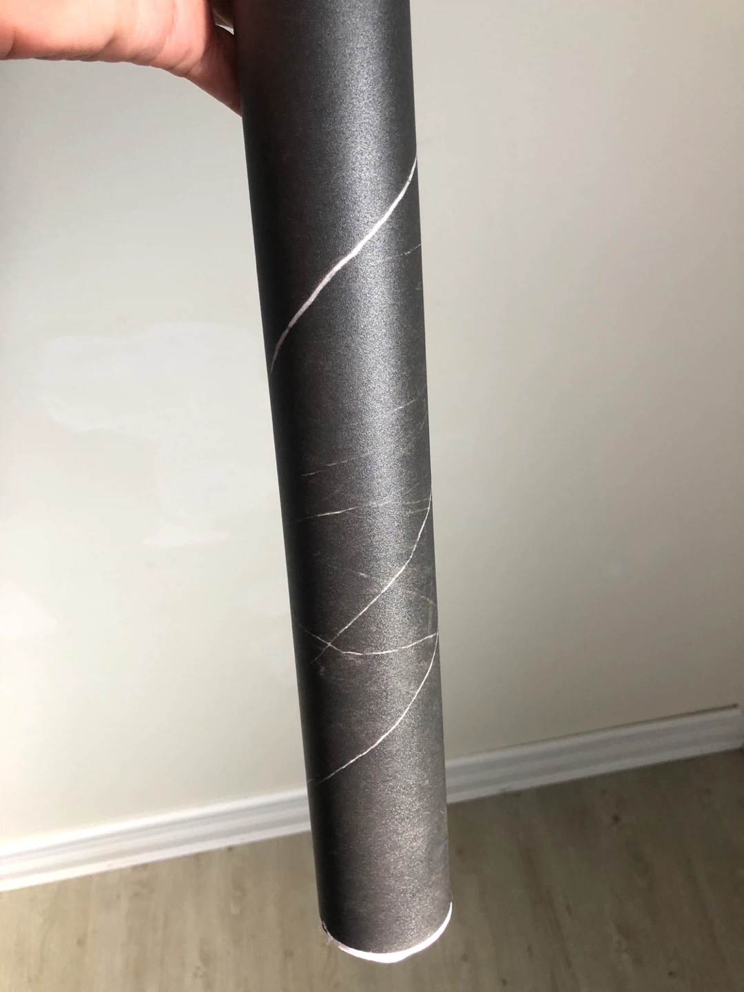 Black Marble design waterproof vinyl peel & stick wallpaper