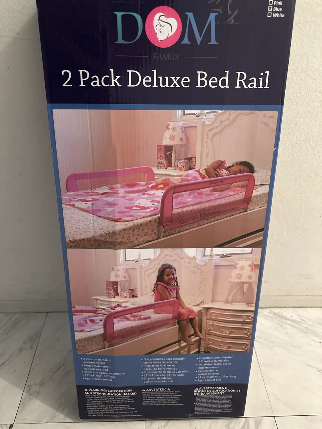 Dream On Me 2 Pack Deluxe Bed Rail