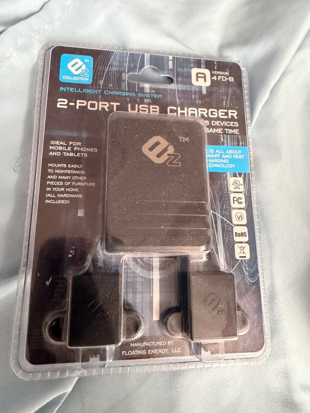 EZ Collection 2-Port USB Charger