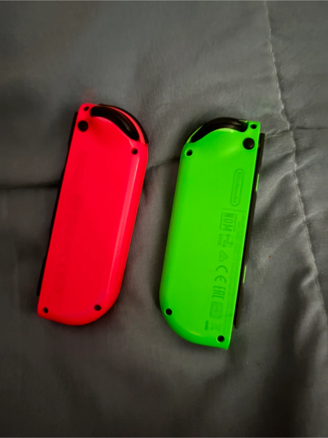 Nintendo Switch Console with Neon Controllers - photo 3