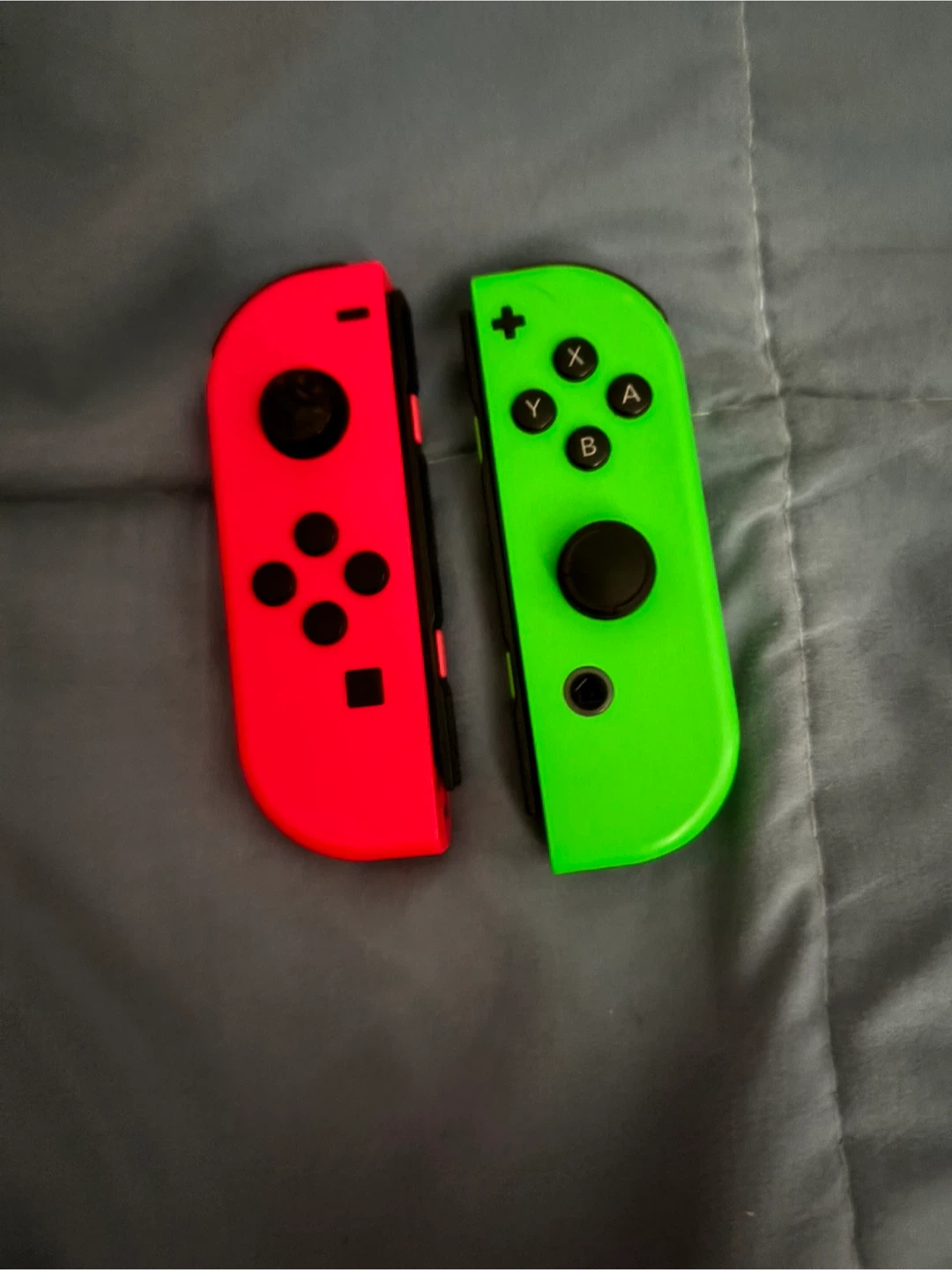 Nintendo Switch Console with Neon Controllers - photo 4
