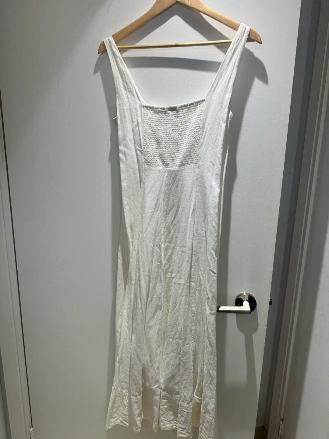 Gap White Midi Dress Size S - photo 2