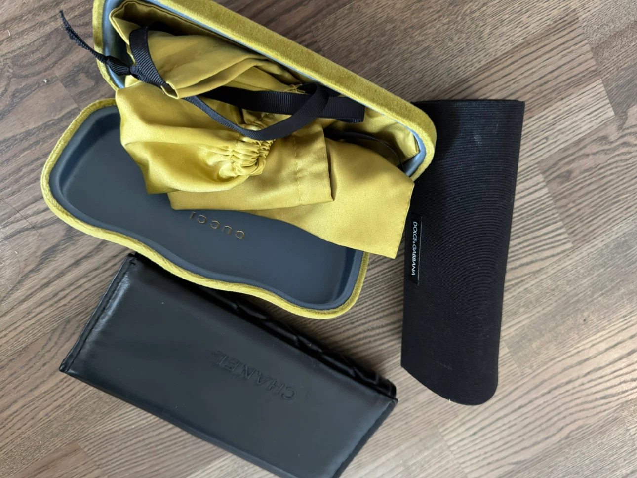 Designer eyewear case bundle: Gucci, Chanel, Dolce & Gabbana - photo 2