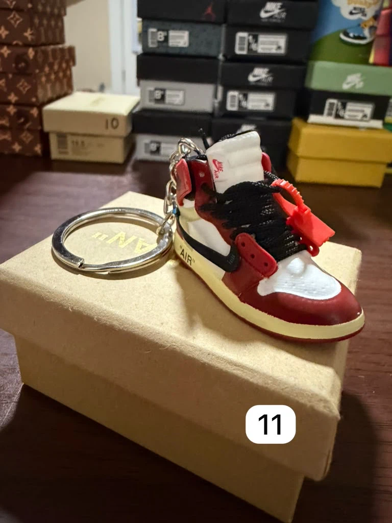 Nike Air Jordan Sneaker Keychains