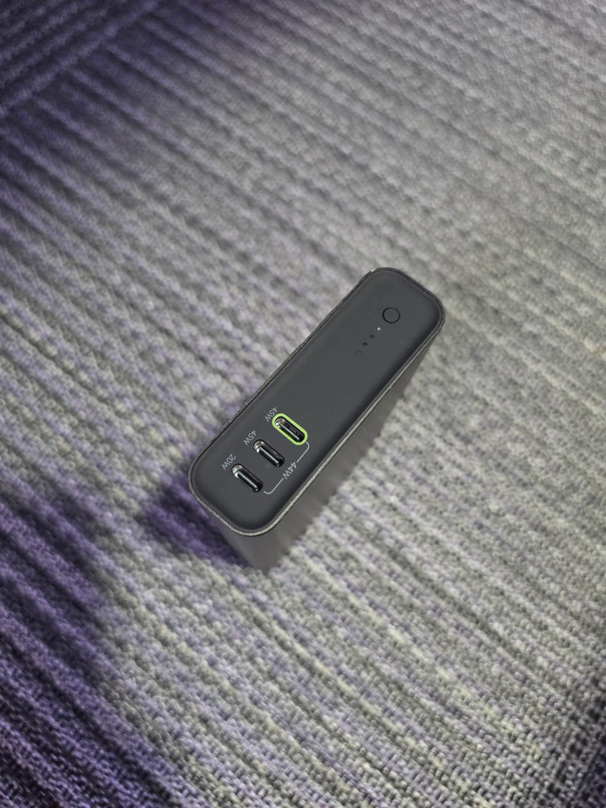 Black Multi-Port Power Bank