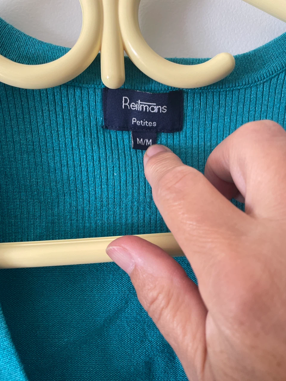 Reitmans Petites Teal Cardigan - photo 2