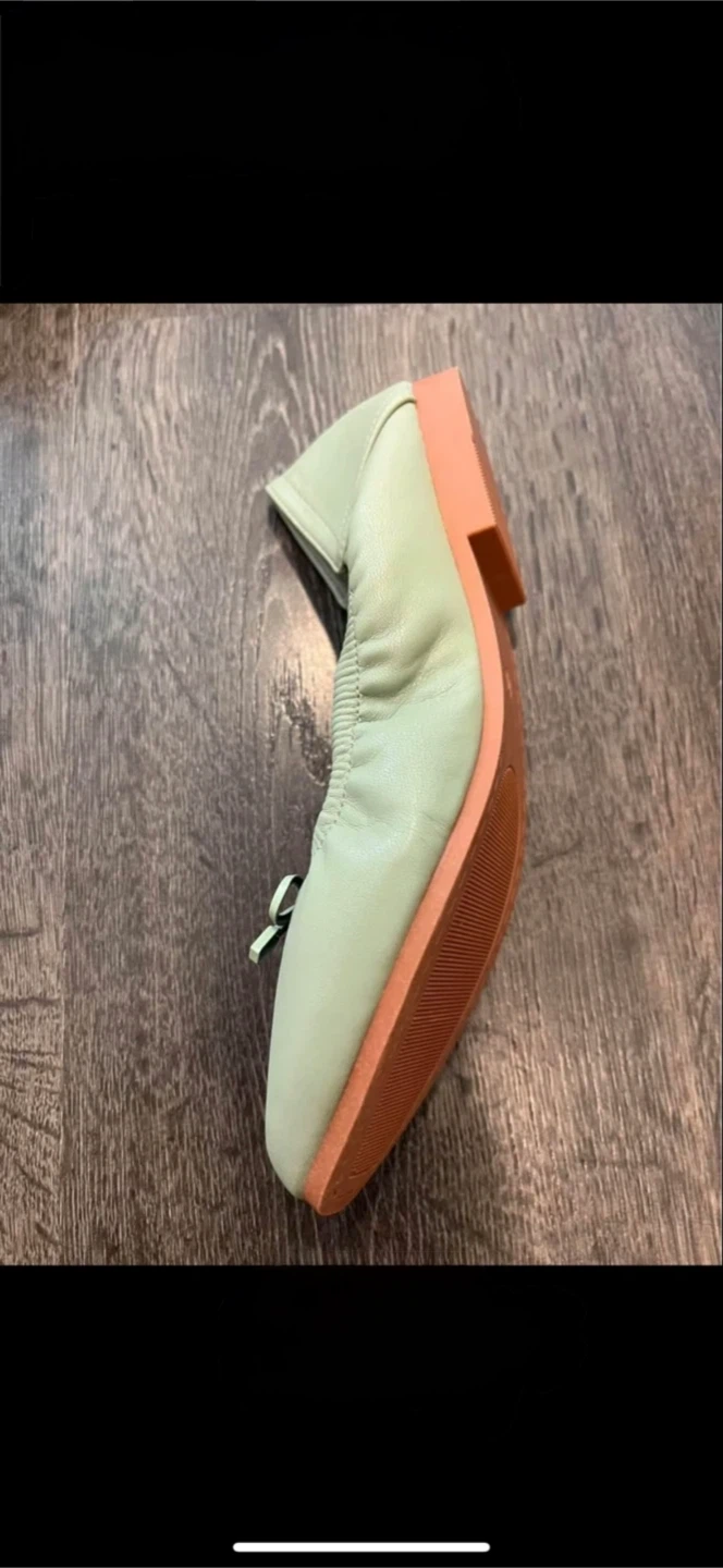 Everlane Ballet Flats GREEN - photo 2
