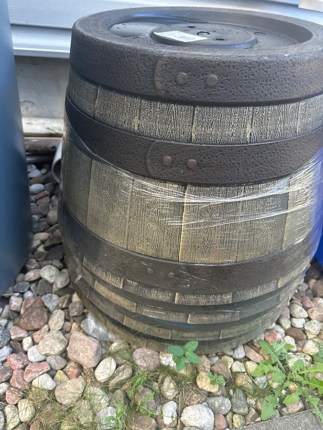 Style Selections Barrel Planter - photo 2