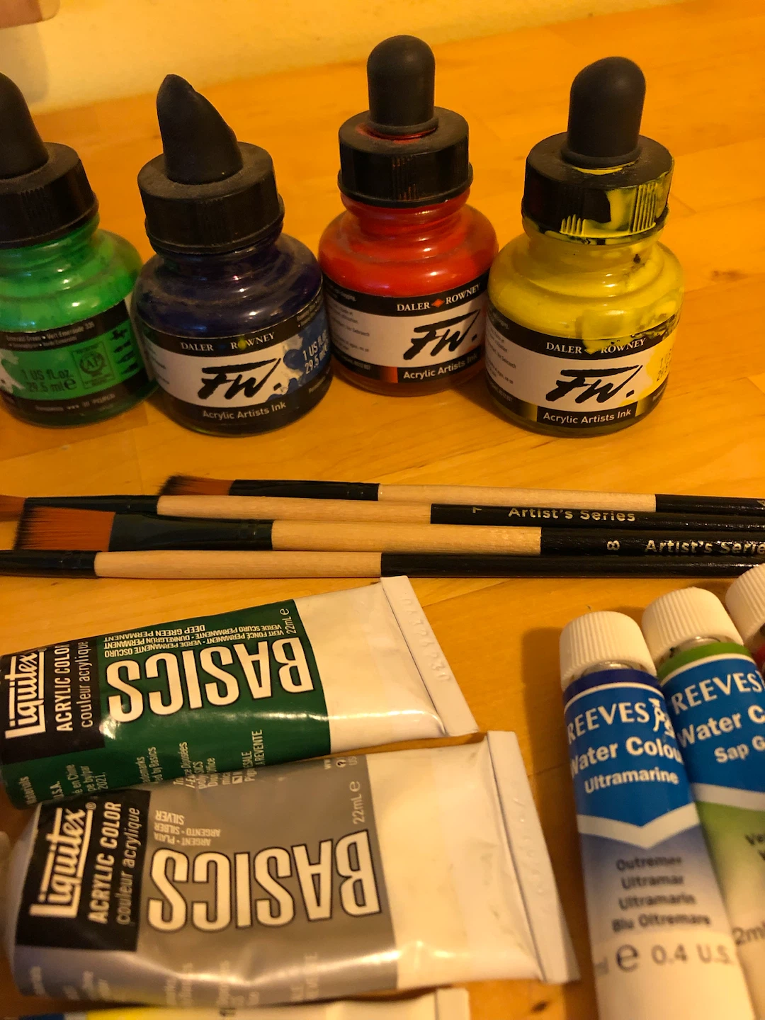 Assorted Paint Set with Brushes - photo 2