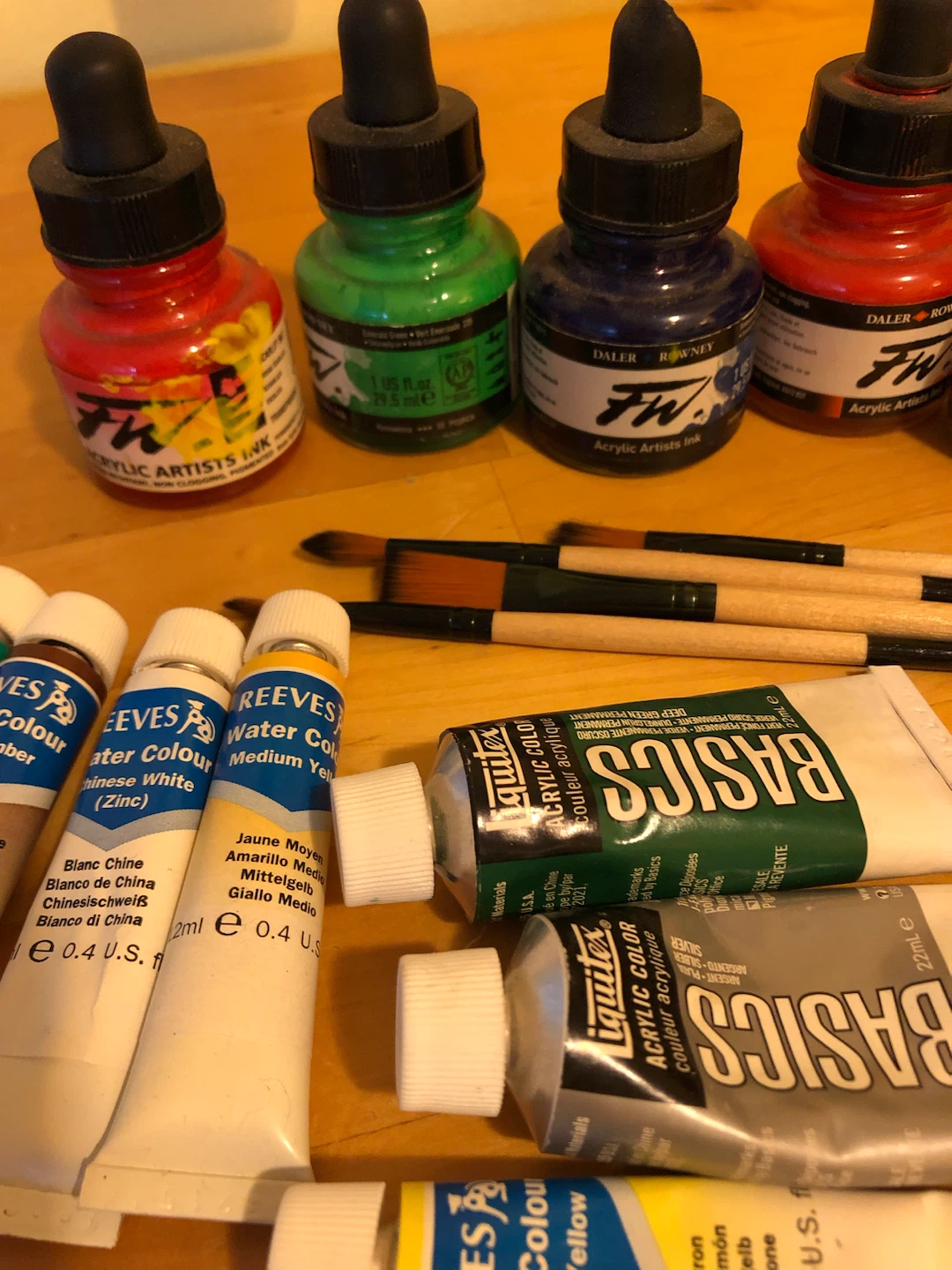 Assorted Paint Set with Brushes - photo 3