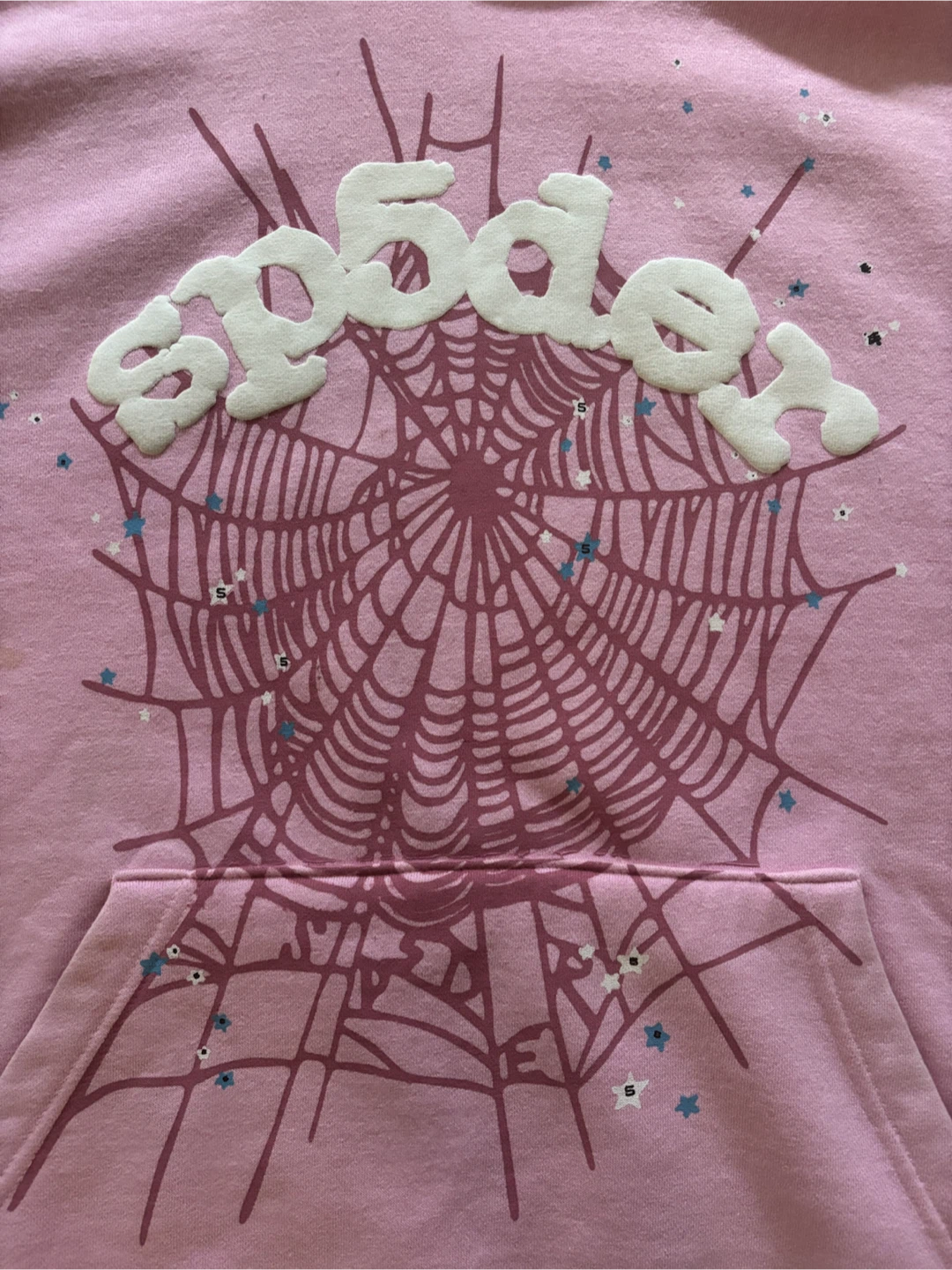 REAL SP5DER Pink Hoodie - photo 2