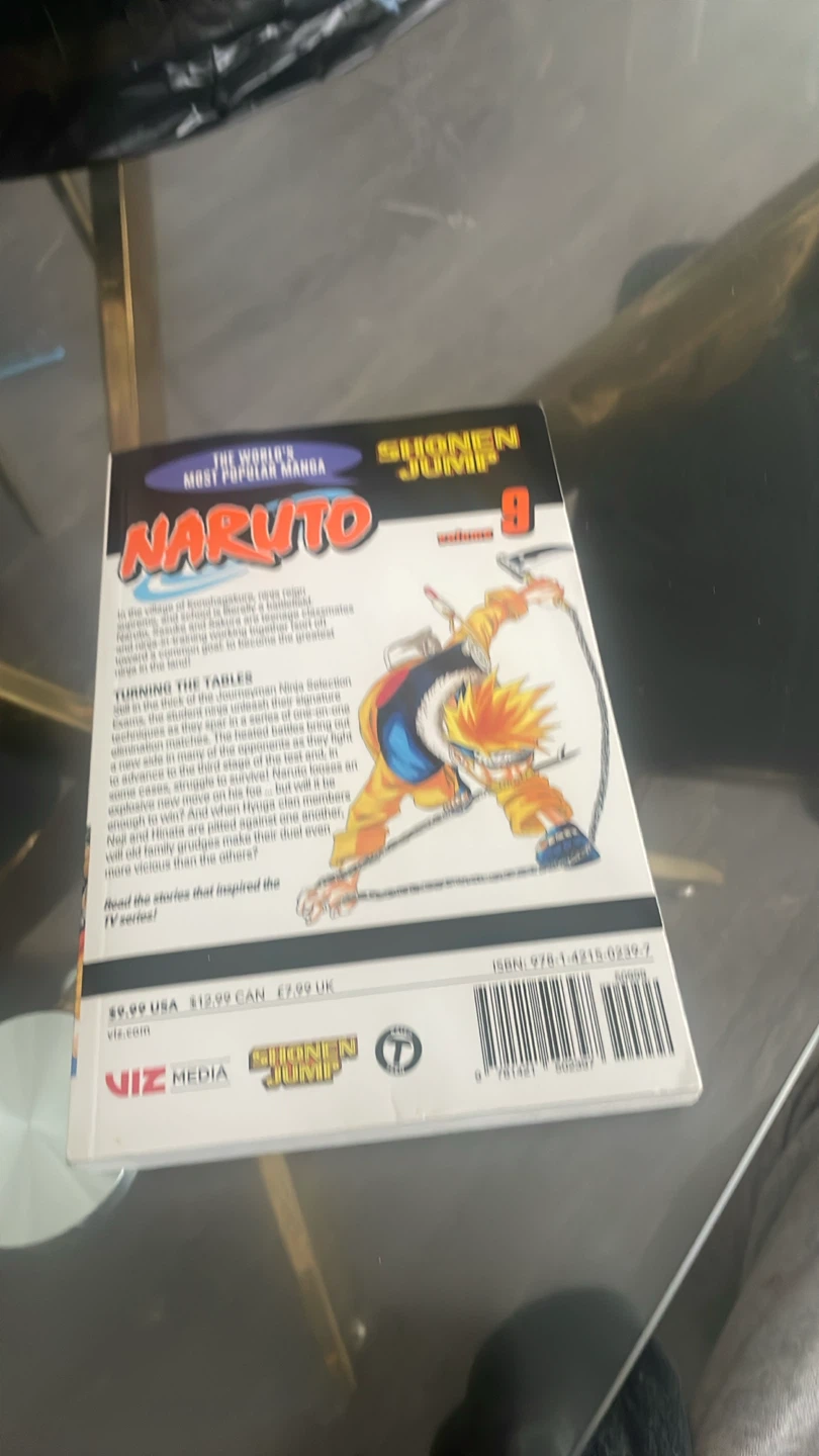 Naruto Vol. 9 Manga by Masashi Kishimoto - photo 2