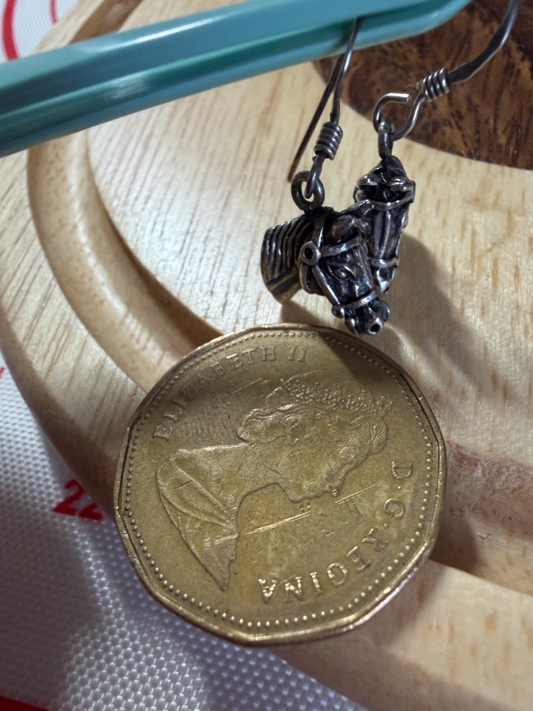Sterling Silver Horse Head Dangle Earrings - photo 5