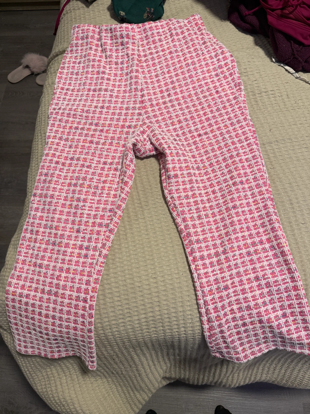 Fashion Nova Aurora Tweed Matching Set Pink - photo 4