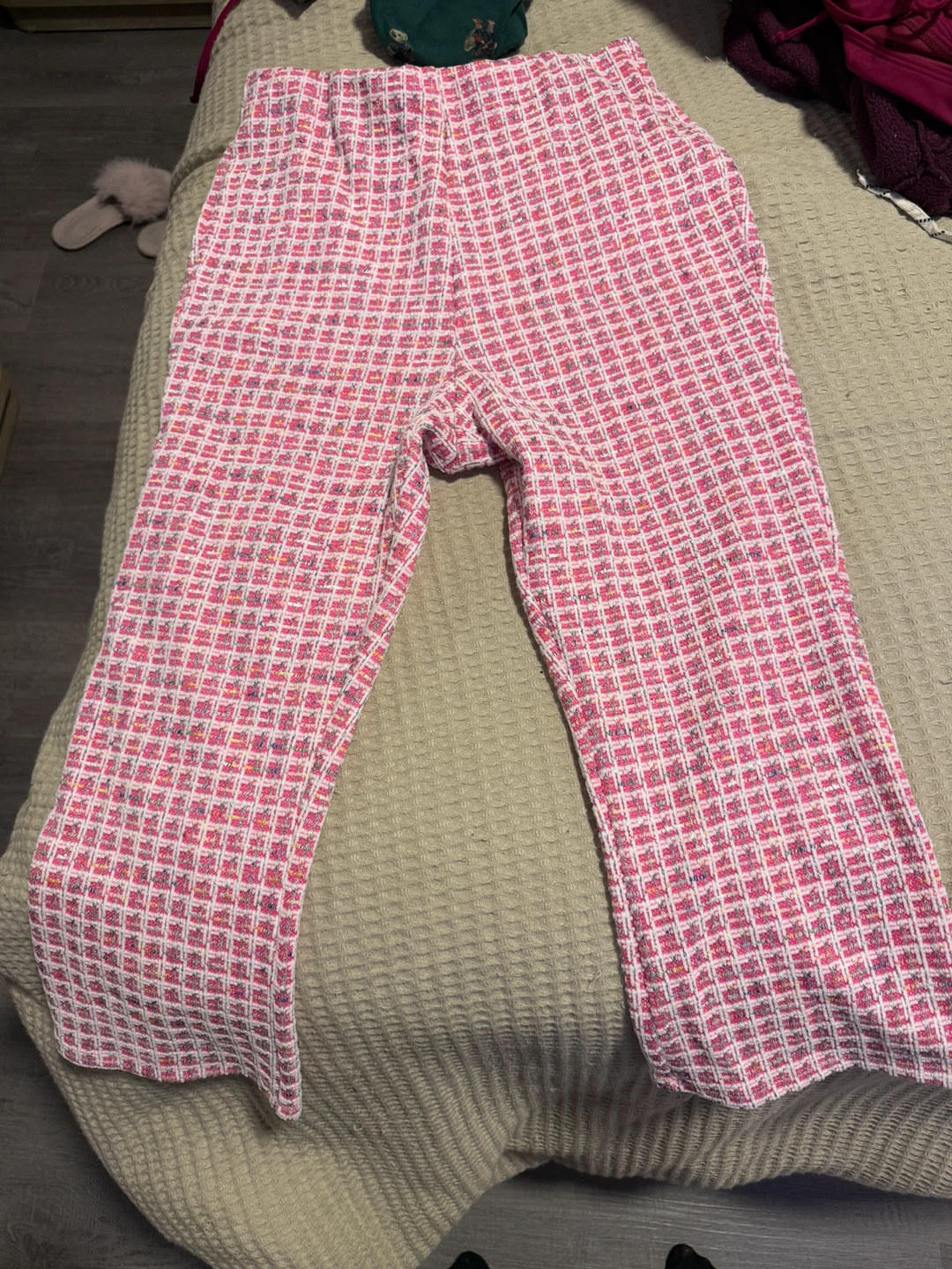 Fashion Nova Aurora Tweed Matching Set Pink - photo 5