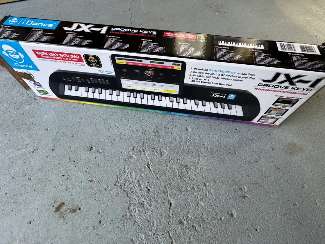 iDance JX-1 Groove Keys Controller for iPad