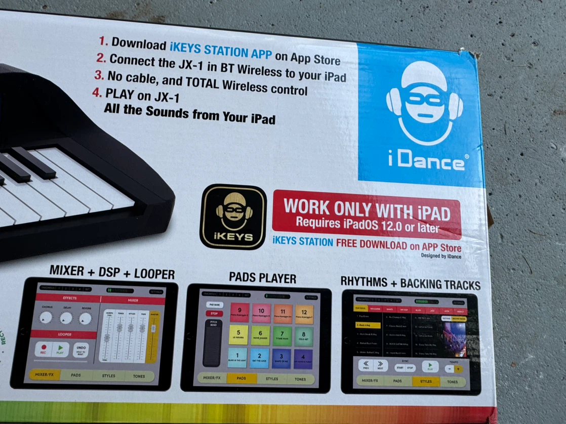 iDance JX-1 Groove Keys Controller for iPad - photo 3