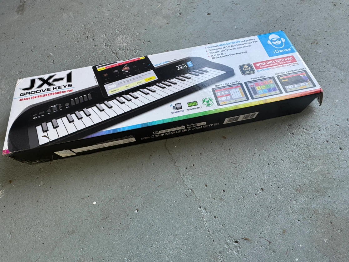 iDance JX-1 Groove Keys Controller for iPad - photo 4