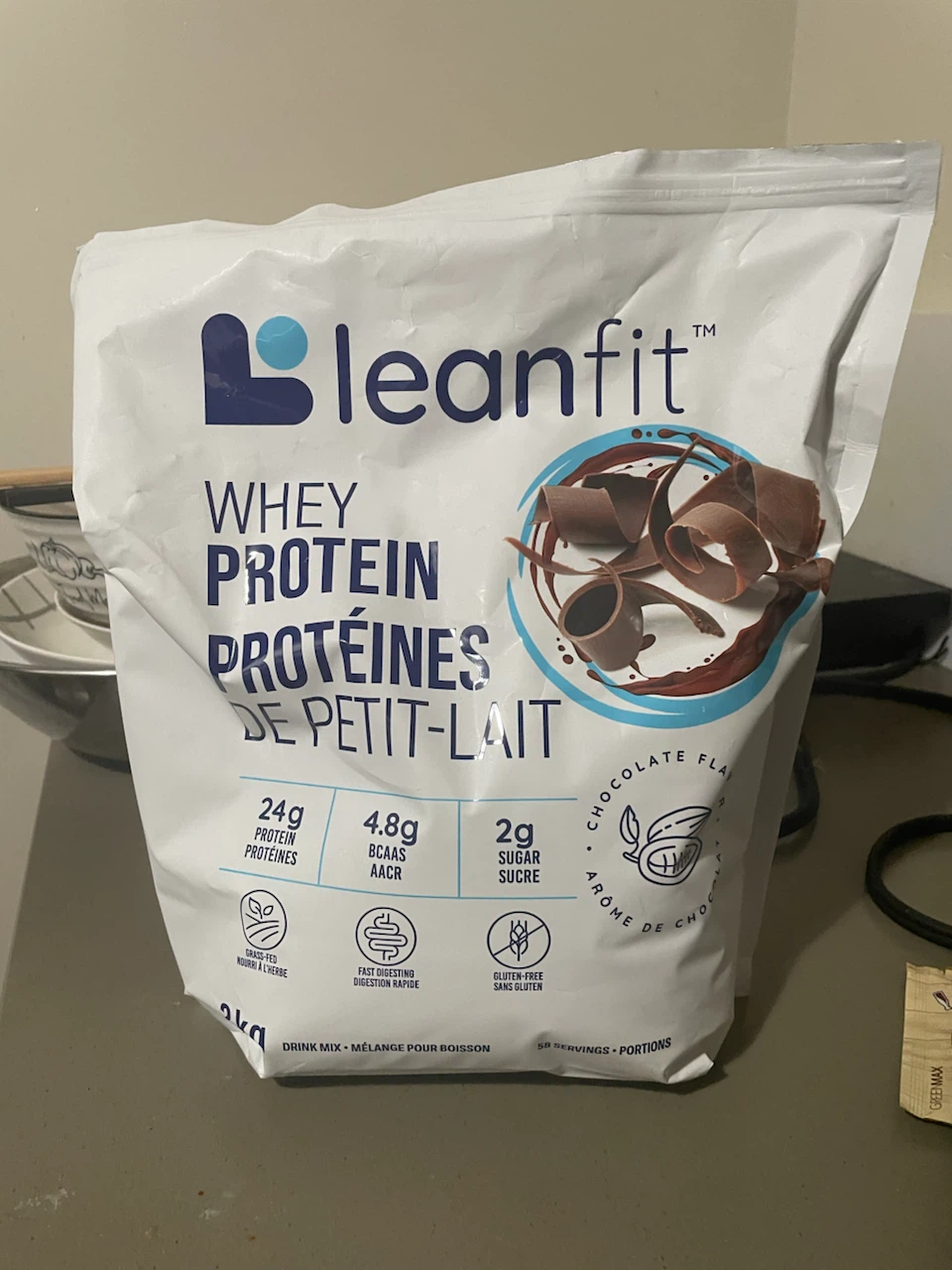 Leanfit Whey Protein Chocolate 2kg – Almost Full