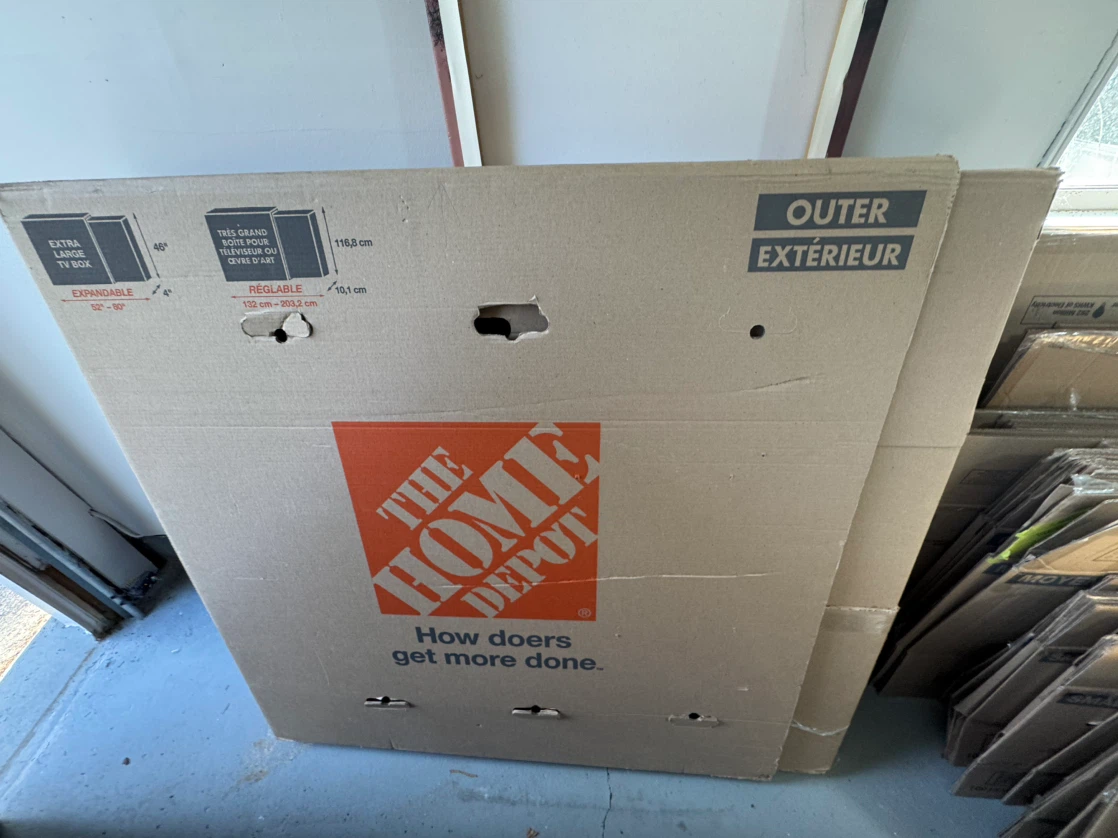 Assorted Home Depot moving boxes - photo 2